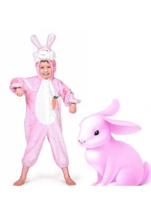Kids Pink Piglet Jumpsuit Costume Onesie tt3348