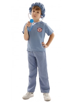 Kids Doctors Surgeon Nurse Costume
