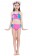 Kids Mermaid Tail Swimsuit Costume with Monofin tt2026-6