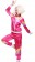 Couple 80s Shell Suit Black Pink Tracksuit Costume