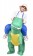 Dinosaur t-rex carry me inflatable costume 2017-1a