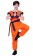 Children Dragon Ball Z Goku Costume + Wig