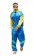 Blue Mens 80s Shell Suit Tracksuit