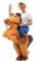 Adult Horse carry me inflatable costume