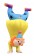 handstand clown carry me inflatable fun costume front tt2036