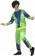 Mens 80s Height Of Fashion Green Shell Suit Tracksuit 1980s Fancy Dress Costume