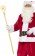 Extendable Crozier Staff Christmas Nativity King Santa Gold Prop Bishop Costume Accessory