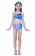 Kids Mermaid Swimsuit Costume with Monofin tt2027+tt2008-10