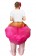 Adult Flamingo carry me inflatable costume