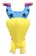 handstand clown carry me inflatable fun costume back tt2036