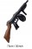 75cm Inflatable Tommy Gun Gangster Gatsby 1920s 20s Fancy Dress Costume Accessory