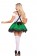 Oktoberfest Beer Maid Costume Green back lg204green