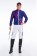 Purple Jockey Costume Mens