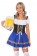 Ladies Bavarian Beer Maid Costume front lh301b