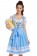 Beer Maid Oktoberfest costume front view lh330