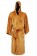 Star Wars Bath Robe Jedi Costume brown front lp1053