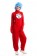 Adult Dr Seuss Thing 1 Thing 2 Jumpsuit side pp1007