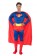 Adult Superman Muscle Chest Super Hero Halloween Costume  Outfit Fancy Dress Party