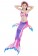 Kids Mermaid Tail Monofin Swimsuit Costume tt2025