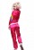 Pink 80s Retro Tracksuit Height Of Fashion Costume
