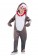 Child Shark Costume Bodysuit front lp1029