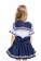 Kids Sea Sweetie Girls Navy Sailor Uniform Rockabilly Costume Dress