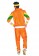orange  Mens 80s Tracksuit Suit Costume back lh237orange