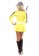 Yellow Car Racer Racing Costume Outfit