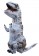 White Kids T-Rex Blow up Dinosaur Inflatable Costume -2
