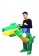 Crocodile alligator carry me inflatable costume 2019_3