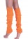 Coobey 80s Neon Fishnet Gloves Leg Warmers accessory set Orange