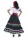 LADIES AUTHENTIC WESTERN SEXY SENORITA TRADITIONAL MEXICAN SPANISH DRESS COSTUME