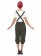 Ladies WW2 Land Girl World War 2 Outfit Wartime 1940s Army Fancy Dress Costume 
