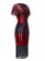 Black and Red 1920s Flapper Fancy Dress Costume