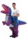 Adult T-Rex Dinosaur Carry Me Inflatable Costume
