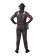 Mens Official Black Knight Fortnite Gaming Costume Outfit