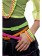 Green String Vest Mash Top Net Neon Punk Rocker Fishnet Rockstar 80s 1980s Costume Beaded Necklace Bracelet Accessory