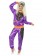 80s Height Of Fashion Purple Shell Suit Tracksuit 1980s Womens Ladies Fancy Dress Costume