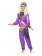 80s Height Of Fashion Purple Shell Suit Tracksuit 1980s Womens Ladies Fancy Dress Costume