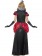 Adult Womens Royal Red Queen of Hearts Alice Book Week Storybook Costume Fancy Dress Gown Outfit