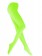 Neon Green 80s 70s Disco Opaque Womens Pantyhose Stockings Hosiery Tights 80 Denier  tt1067-3