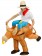 Adult Bull carry me inflatable costume