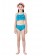 Kids Mermaid Costume Tail Blue Swimsuit Bikini