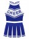 Blue Cheerleader Girl Uniform Costume