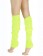 Coobey 80s Neon Fishnet Gloves Leg Warmers accessory set Yellow
