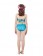 Kids Mermaid Costume Tail Blue Swimsuit Bikini