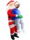 Santa Claus Hug Me Inflatable Christmas Costume tt2080