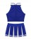 Blue Cheerleader Girl Uniform Costume