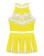 Yellow Cheerleader Girl Uniform Costume