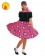  Womens Ladies 1950s 50s Hop Skirt Grease Poodle Sweetheart Bopper Fancy Dress Costume Outfit